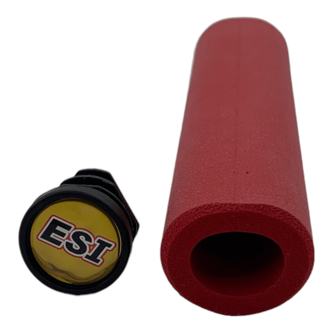Manopla ESI Grips Racers Edge Vemelho