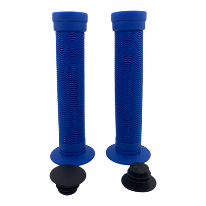 Manopla Gios BMX GI 075H com Flange Azul