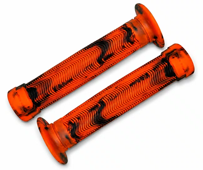 Manopla gios bmx gi 075h c/flange laranja/preto