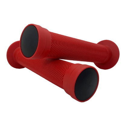 Manopla Gios BMX GI 075H com Flange Vermelho