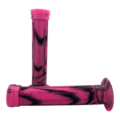 Manopla Gios BMX GI 075H com Flange Rosa e Preto