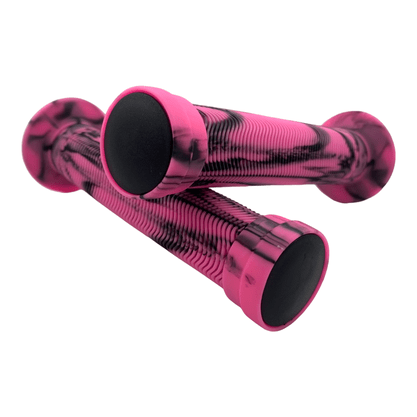 Manopla Gios BMX GI 075H com Flange Rosa e Preto