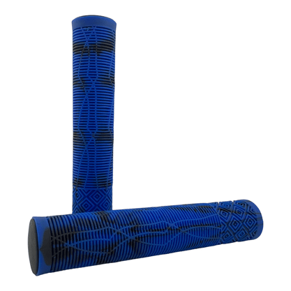 Manopla Gios MTB GI 058A 165mm sem Flange Azul e Preto