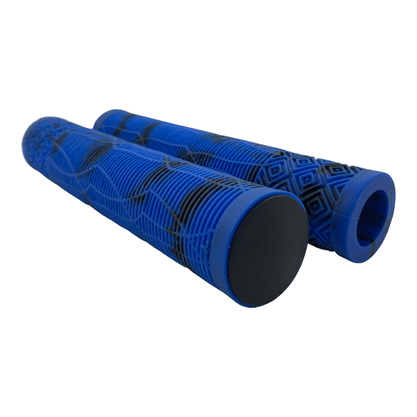 Manopla Gios MTB GI 058A 165mm sem Flange Azul e Preto