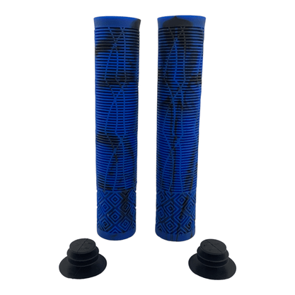 Manopla Gios MTB GI 058A 165mm sem Flange Azul e Preto