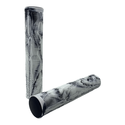 Manopla Gios MTB GI 058A 165mm sem Flange Branco e Preto