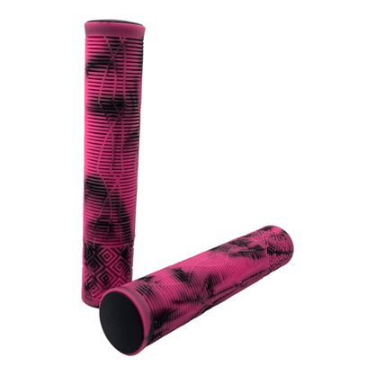 Manopla Gios MTB GI 058A 165mm sem Flange Rosa e Preto