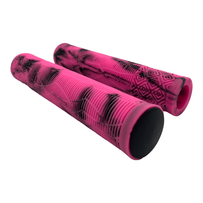 Manopla Gios MTB GI 058A 165mm sem Flange Rosa e Preto