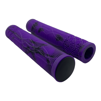 Manopla Gios MTB GI 058A 165mm sem Flange Roxo e Preto