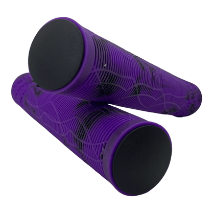Manopla Gios MTB GI 058A 165mm sem Flange Roxo e Preto
