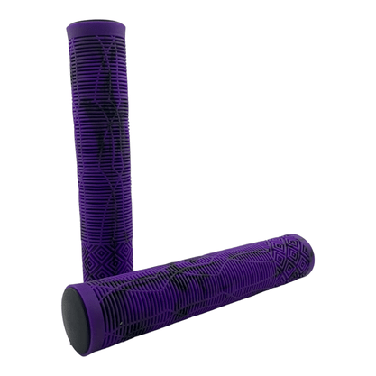 Manopla Gios MTB GI 058A 165mm sem Flange Roxo e Preto