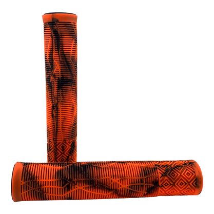 Manopla Gios MTB GI 058A 165mm sem Flange Laranja e Preto