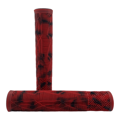 Manopla Gios MTB GI 058A 165mm sem Flange Vermelho e Preto