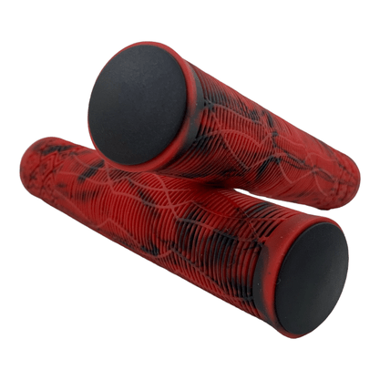 Manopla Gios MTB GI 058A 165mm sem Flange Vermelho e Preto