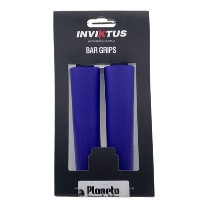 Manopla Inviktus Silicone 130mm Azul