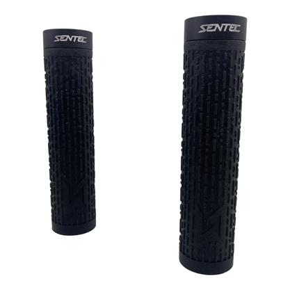 Manopla Sentec MTB RS1 Ultimate 130mm com Trava Preto