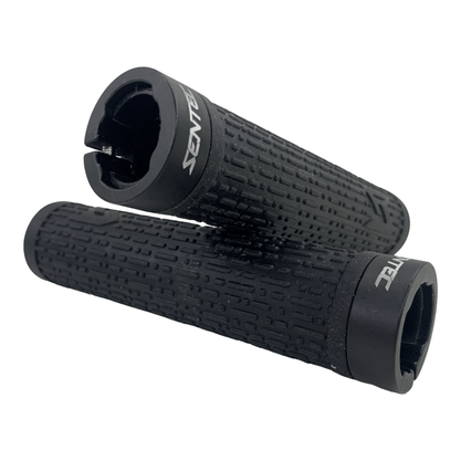 Manopla Sentec MTB RS1 Ultimate 130mm com Trava Preto