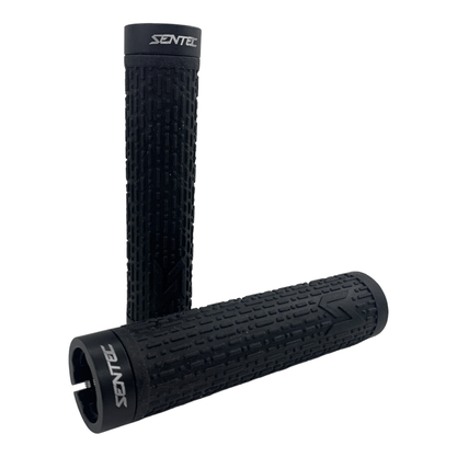 Manopla Sentec MTB RS1 Ultimate 130mm com Trava Preto