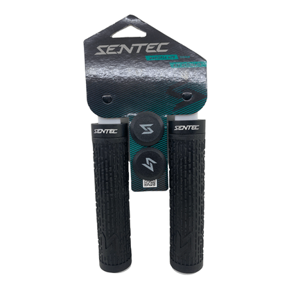 Manopla Sentec MTB RS1 Ultimate 130mm com Trava Preto