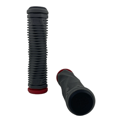 Manopla T-One GP51 Cinza e Vermelho