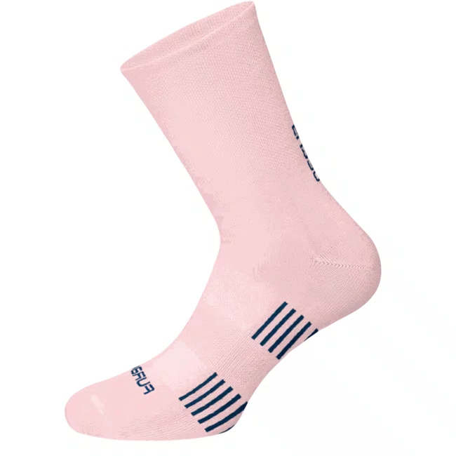Meia Ciclismo Unissex Pure Furbo Rosa Claro e Azulㅤㅤㅤㅤㅤㅤㅤㅤ