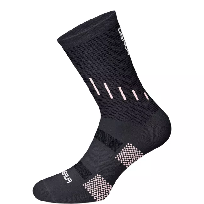 Meia Ciclismo Unissex Ultra Air Furbo Cinza Escuro e Cinza Claro