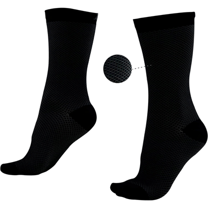 Meia Hupi Carbono Preto