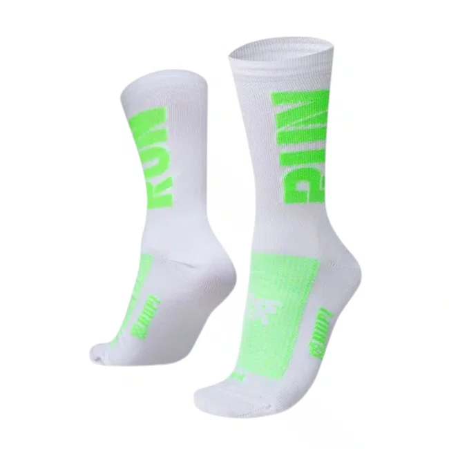 Meia Hupi Run Branca e Verdeㅤㅤㅤㅤㅤㅤㅤㅤㅤㅤㅤㅤㅤㅤㅤㅤㅤㅤㅤㅤㅤㅤ