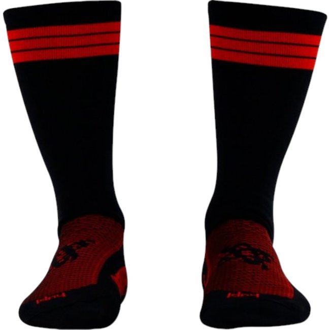 Meia Hupi Supreme Preto e Rosa