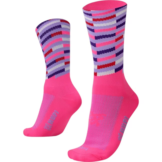 Meia hupi triplo colors (13019) rosa
