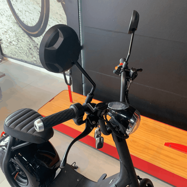 Mini Scooter X7 Elétrica Wehawk 1000W Pretaㅤㅤㅤㅤㅤㅤㅤㅤㅤㅤㅤㅤ
