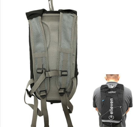 Mochila Hidratação Elleven Preto e Cinza
