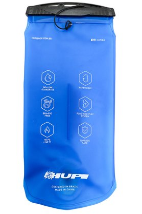 Mochila de Hidratacao Hupi Huwe Lite 2 Litros Preto