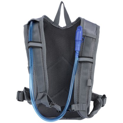 Mochila de Hidratacao Oggi Hacker 1 Litro Cinza