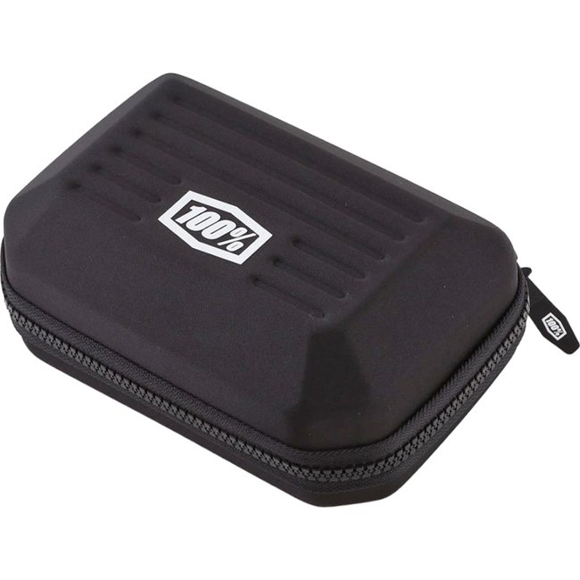 Óculos 100% Speedcraft Soft Tact Black Lente Smoke Preto e Cinza
