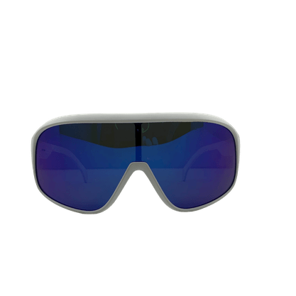 Oculos Absolute Nero Branco com Lente Azul