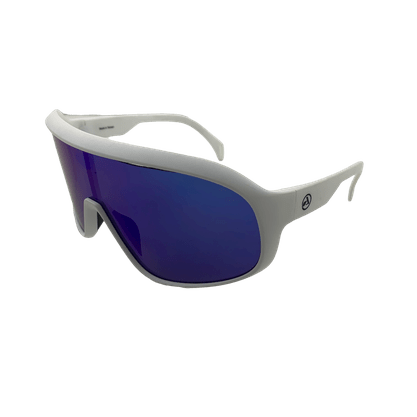 Oculos Absolute Nero Branco com Lente Azul