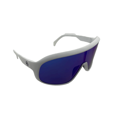 Oculos Absolute Nero Branco com Lente Azul