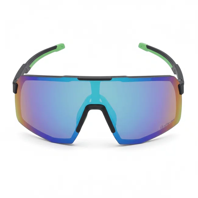 Oculos Elleven 55 Policarbonato Preto e Verdeㅤㅤㅤㅤㅤㅤㅤㅤㅤㅤ