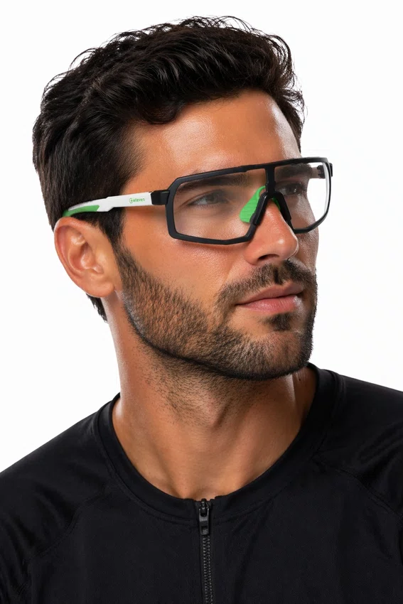 Oculos Elleven El55 lente Fotocromatico Preto/Verde