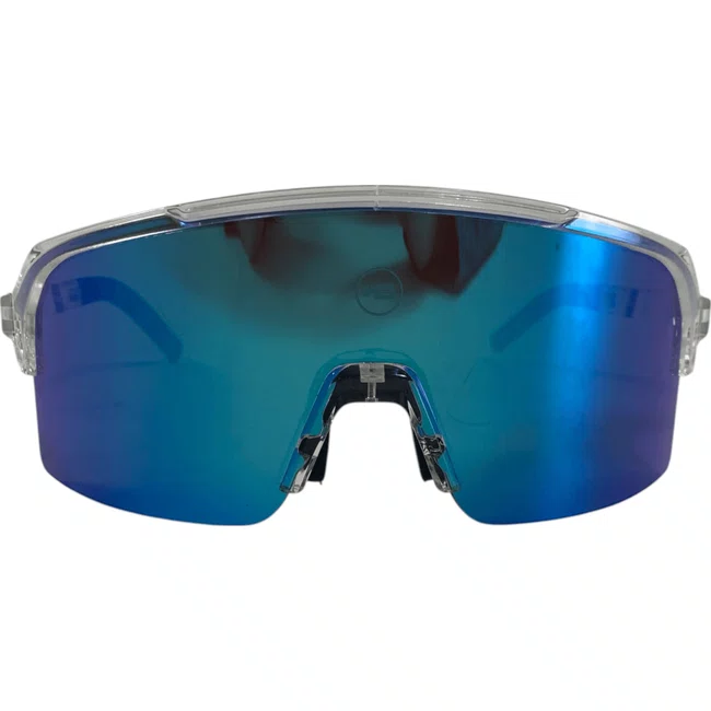 óculos HB Edge Gloss Crystal Blue Chrome ㅤㅤㅤㅤㅤ