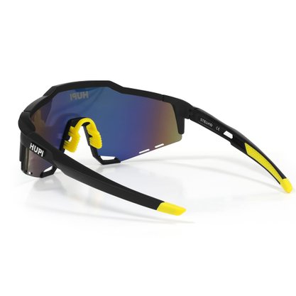 Óculos Hupi Stelvio Preto e Amarelo Lente Amarela