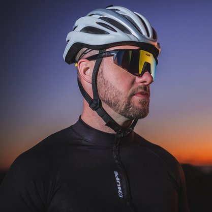 Óculos Hupi Stelvio Preto e Amarelo Lente Amarela