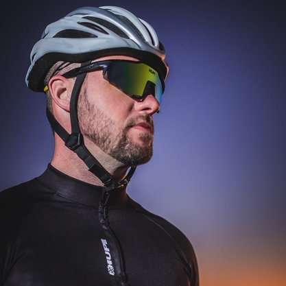 Óculos Hupi Stelvio Preto e Amarelo Lente Amarela