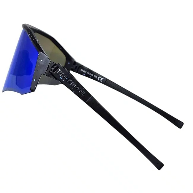 Oculos Rockbros Sp297 Polarizado Ajuste d Haste Preto
