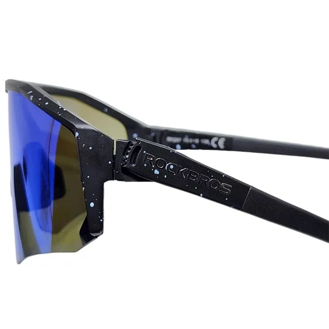 Oculos Rockbros Sp297 Polarizado Ajuste d Haste Preto