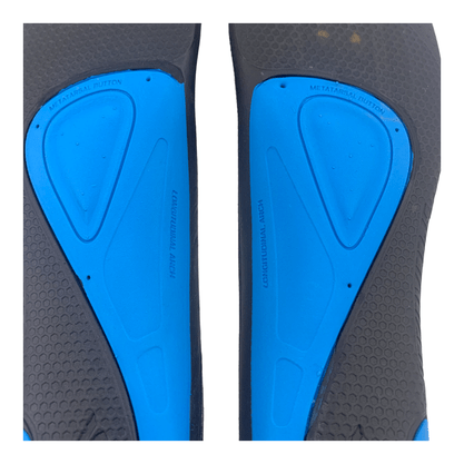 Palmilha Specialized Body Geometry SL Footbed ++ Azul e Preto