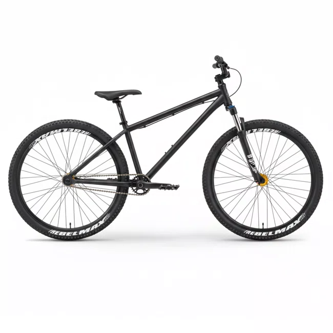 Par de Roda Aro 26 GTA Rebel 36 Furos Disco Preto e Dourado