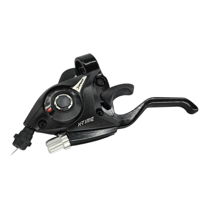 Passador De Câmbio X-Time Ez-Fire 21 Velocidades com Maçaneta DT-TS Preto