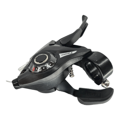 Passador De Câmbio X-Time Ez-Fire 21 Velocidades com Maçaneta DT-TS Preto